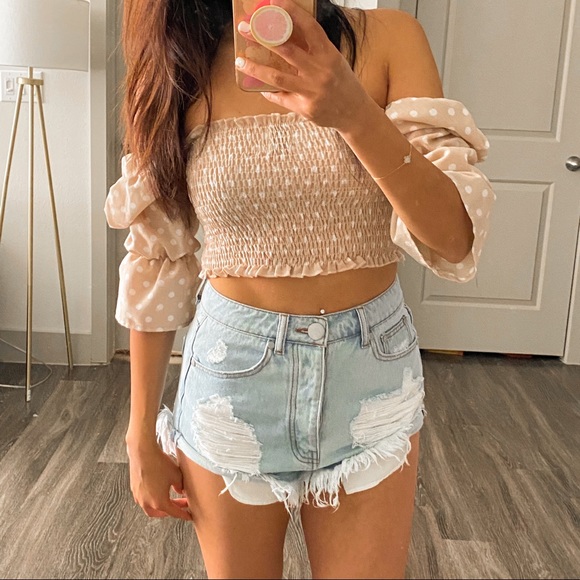 Princess Polly Tops - Princess Polly Polka Dot Top